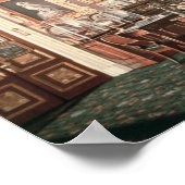 Poster L'étude d'Alexandre III au Palais de Gatchina (Coin)