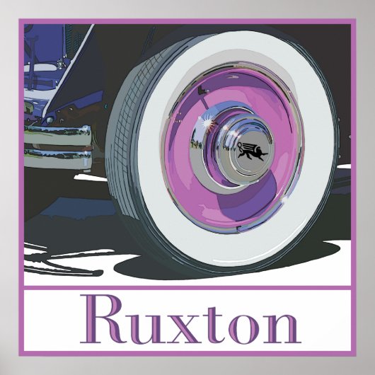 Poster L'étude Ruxton Wheel (Devant)