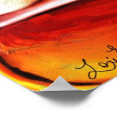 Poster "L'étudiant violon" (Coin)