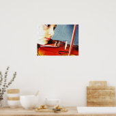 Poster "L'étudiant violon" (Cuisine)