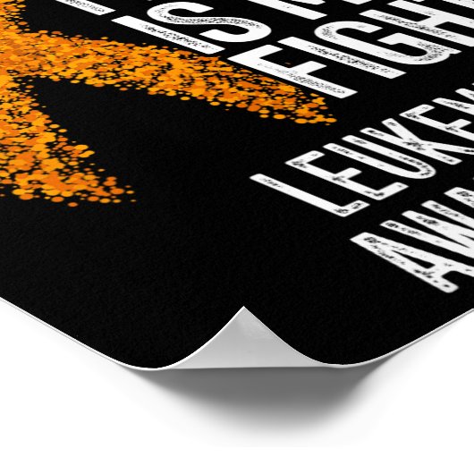 Poster Leucémie aiguë Le combat de ma mère est ma leucémi (Coin)