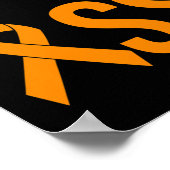 Poster Leucémie Cancer Survivant Don Funny Cancer du Sang (Coin)