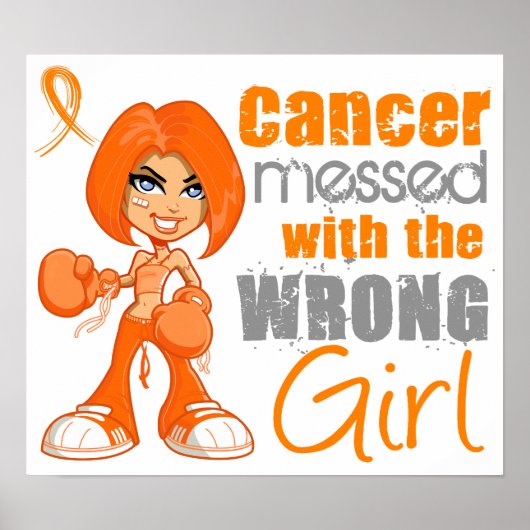 Poster Leucémie Messagée Avec Une Fille Mauvaise.png (Devant)