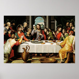 Poster L'Eucharistie de la Dernière Cène - La Ultima