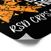 Poster Leur combat est mon combat RSD sensibilisation (Coin)
