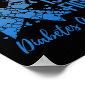 Poster Leur Combat Est Mon Guerrier De Combat Soutien Dia (Coin)