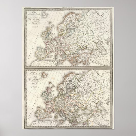 Poster L'Europe 800, 1500 (Devant)