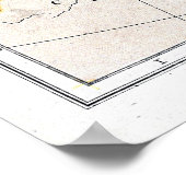 Poster L'Europe à la mort de Charles le Grand : 814 après (Coin)