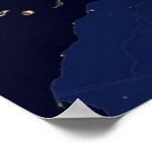 Poster L'Europe en pleine nuit (Coin)