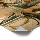 Poster L'Europe, l'un des quatre continents (Coin)