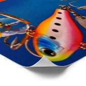 Poster Leurres de pêche (Coin)