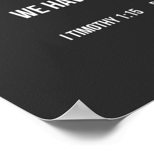 Poster L'Évangile (Coin)