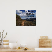 Poster "L'Évangile n'est que de bonnes nouvelles si elle (Cuisine)