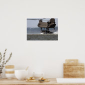 Poster Levée de bateau CH-47 Chinook (Cuisine)