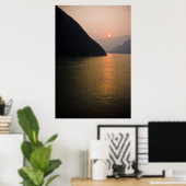 Poster Levée de soleil orientale (Bureau à domicile)