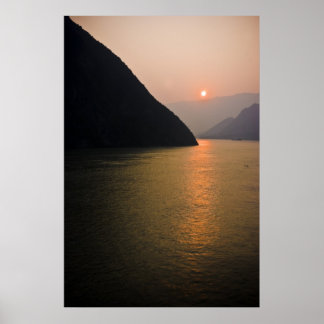Poster Levée de soleil orientale