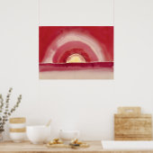 Poster Levée de soleil par Georgia O'Keeffe (Cuisine)