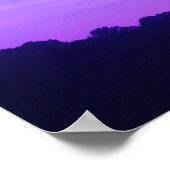 Poster Levée de soleil violette (Coin)