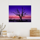 Poster Levée de soleil violette (Cuisine)