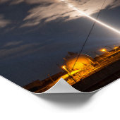 Poster Levée du Cygnus Cargo Ship, en mission à ISS (Coin)