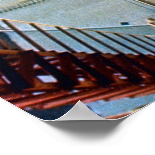 Poster Levée du véhicule spatial Apollo 11 Saturn V (Coin)