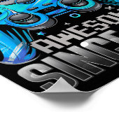 Poster Level 10 Unlocked Awesome Since 2016 10th Birthday (Coin)