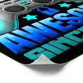 Poster Level 2 Unlocked 2 Year Old For Boys 2nd Birthday (Coin)