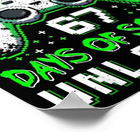 Poster Level 67 Days Of School Unlocked Boys 67th Day Of  (Coin)