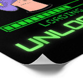 Poster Level 67 Unlocked Gaming 6-7 School Meme Six Seven (Coin)