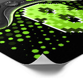 Poster Level 8 Video Game Controller 8th Birthday Gamer G (Coin)