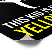 Poster Level Up! This Kid Is Now A Yellow Belt Karate Awa (Coin)