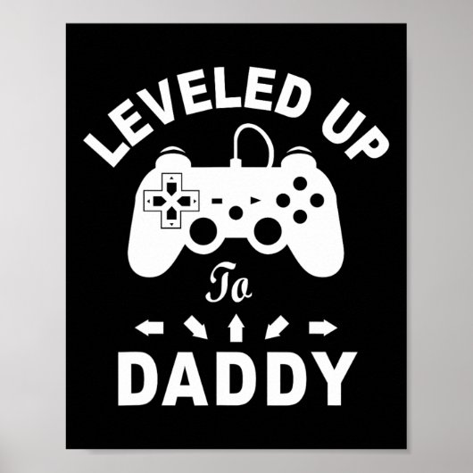 Poster Leveled Jusqu'À Papa Jeu Vidéo Papa (Devant)