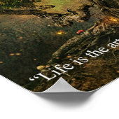 Poster levensquote (Hoek)