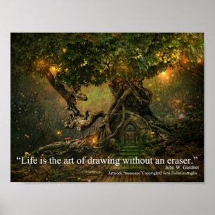 Poster levensquote
