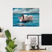 Poster L'Éventail d'eau par Winslow Homer (Bureau à domicile)