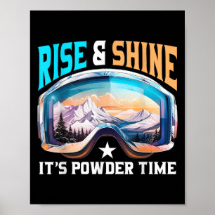 Poster Lever & Briller C'est l'heure de la poudre Sun