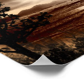 Poster lever-coucher du soleil (Coin)