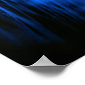 Poster Lever de la lune bleue (Coin)