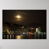 Poster Lever de la super lune (Devant)