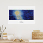 Poster Lever de lune sur le lac Michigan II (Cuisine)