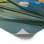 Poster Lever de Pâques, aquarelle, (Coin)