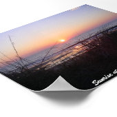 Poster Lever de soleil à Tybee Island,... (Coin)