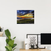 Poster Lever de soleil au Delaware (Bureau à domicile)