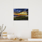 Poster Lever de soleil au Delaware (Cuisine)