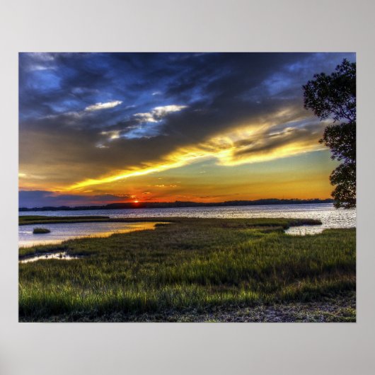Poster Lever de soleil au Delaware (Devant)