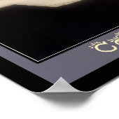 Poster lever de soleil brumeux Columbia River Rainier Ore (Coin)