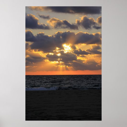 Poster Lever de soleil de Floride (Devant)