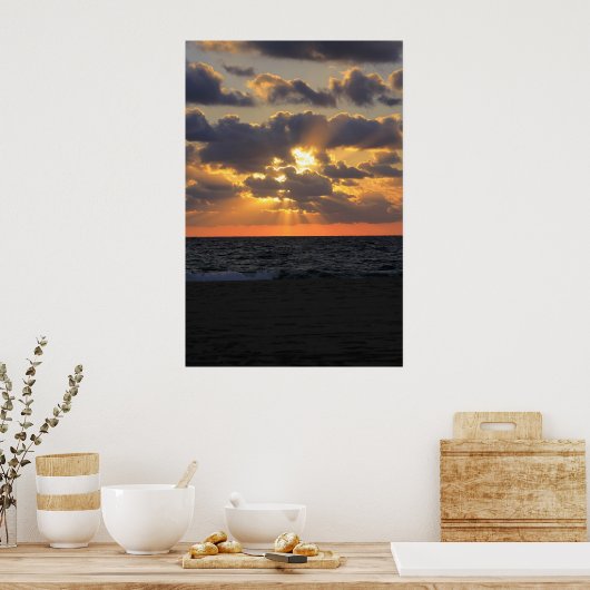 Poster Lever de soleil de Floride (Cuisine)