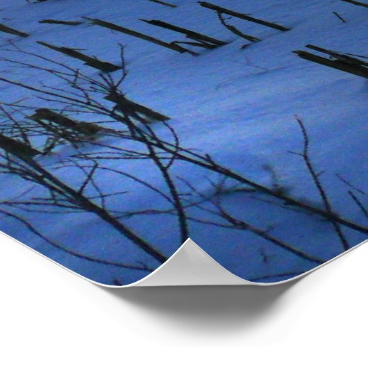 Poster Lever de soleil de l'Iowa (Coin)