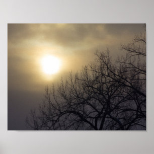 Poster Lever de soleil d'hiver, Ohio